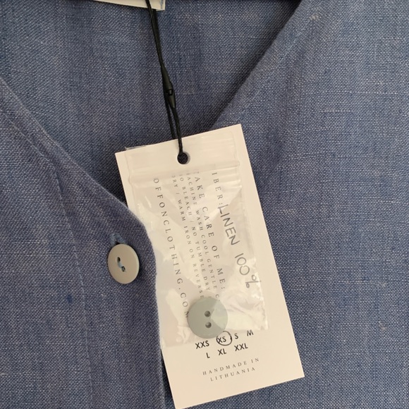 NWT OFFON Linen dress XS - Picture 3 of 7
